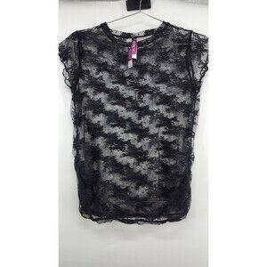 Adore Me Women's Large White Yoko Slim Short Sleeve T-Shirt Tee‎ NWT